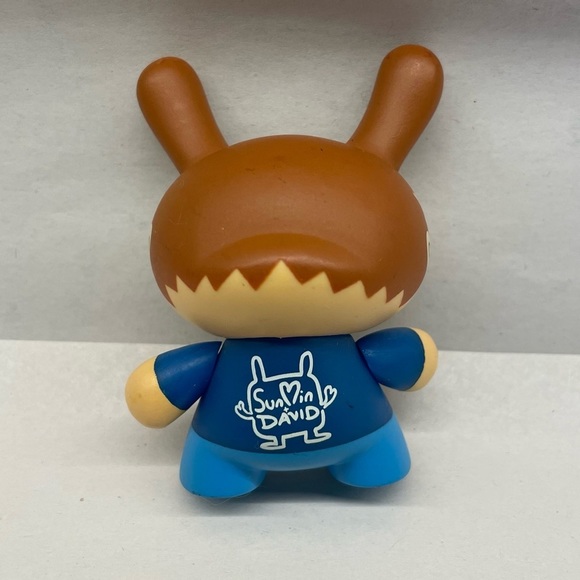 Kidrobot Dunny 2005 2 Faced Zoltan Vinyl Fig David Horvath - Picture 2 of 6
